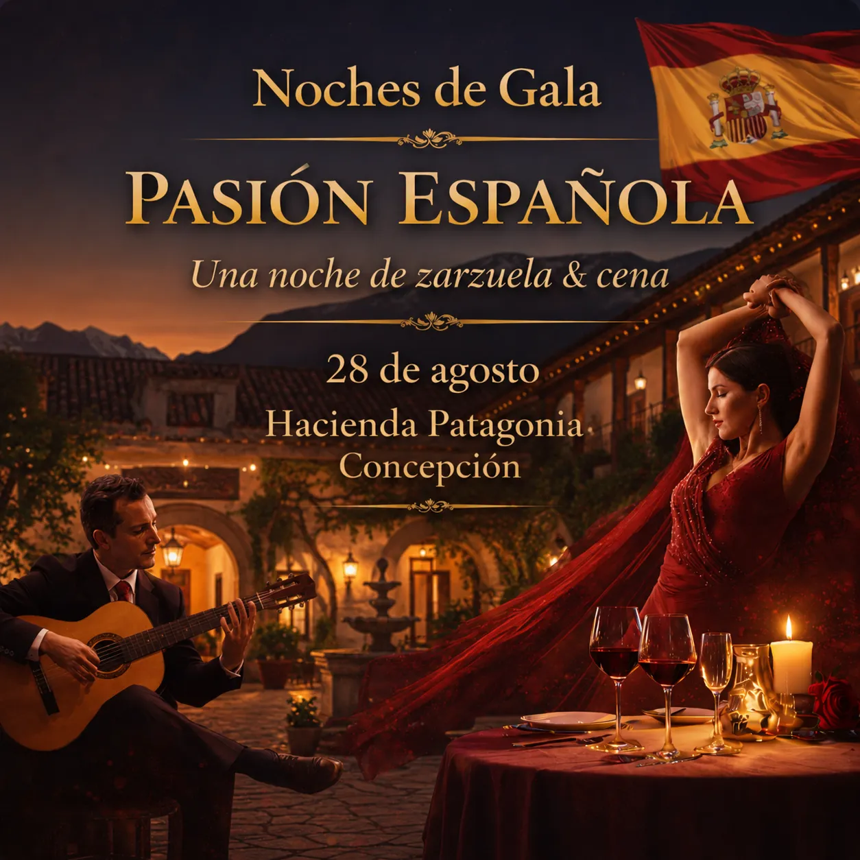 Pasión Española Afiche